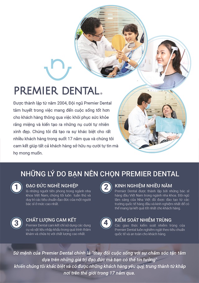 Nha khoa Premier Dental uy tín tại HCM